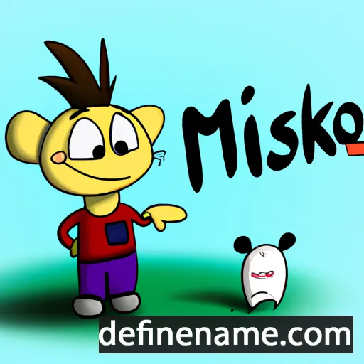 Miško cartoon