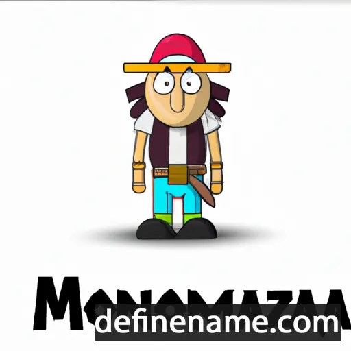 cartoon of the name Montezuma