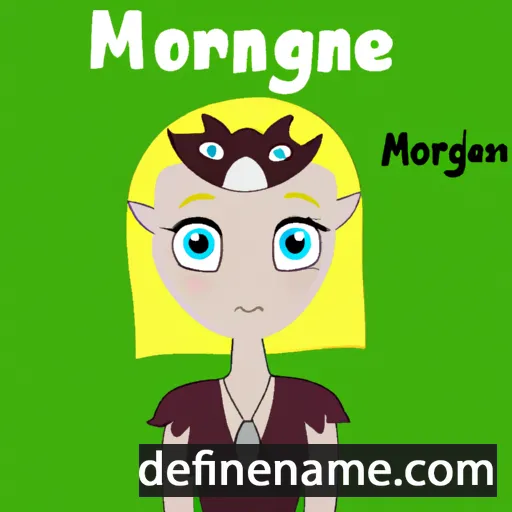 Morgaine cartoon