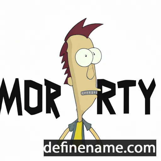 Morty cartoon