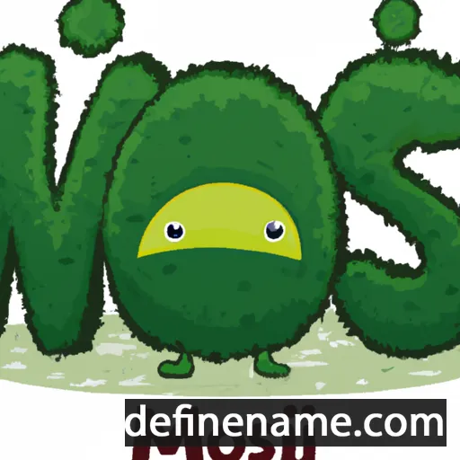 Moss cartoon