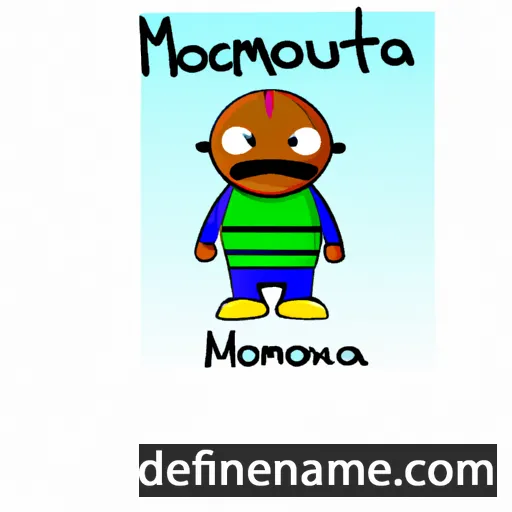 Motecuhzoma cartoon