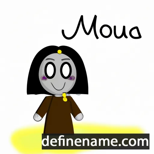 Mouna cartoon