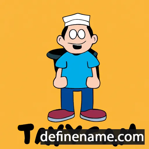 cartoon of the name Taymaç