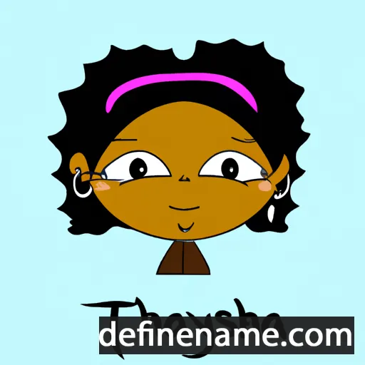 Tayshia cartoon