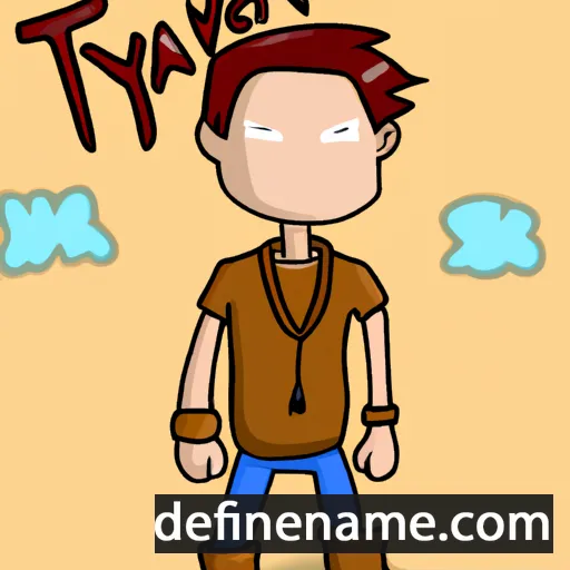 Tayven cartoon