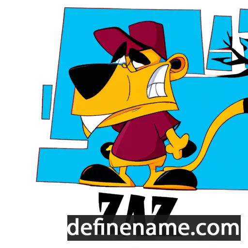 cartoon of the name Taz