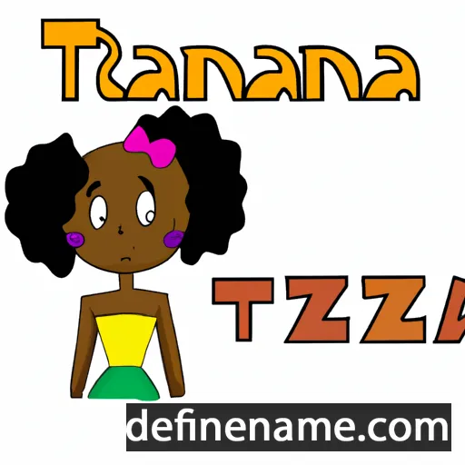 Tazanna cartoon