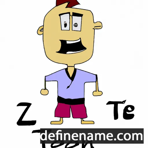 cartoon of the name Tazen