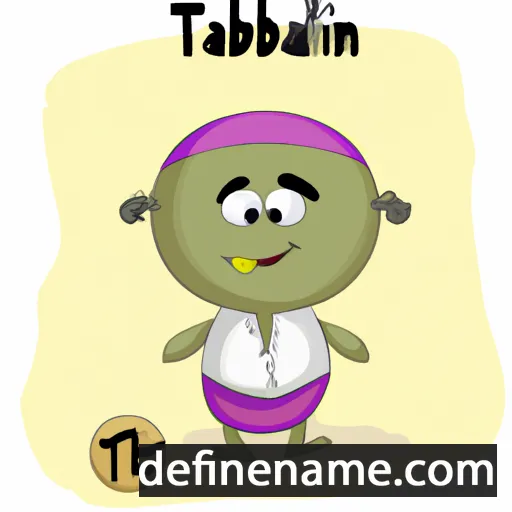 cartoon of the name Tazhibai