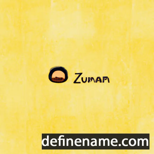 cartoon of the name Tazmin