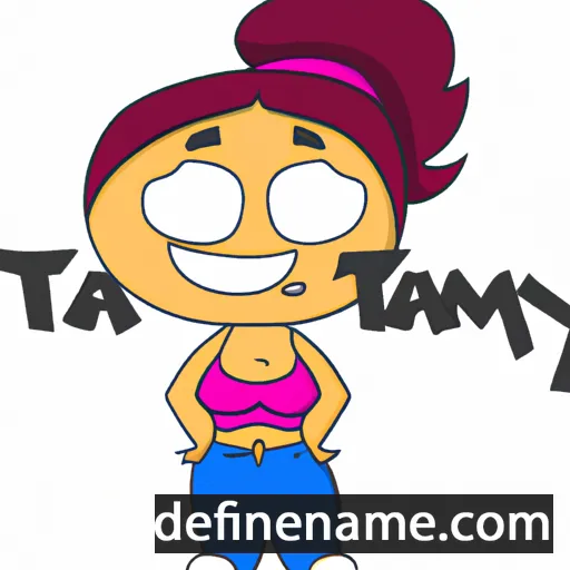 Tazzmyn cartoon