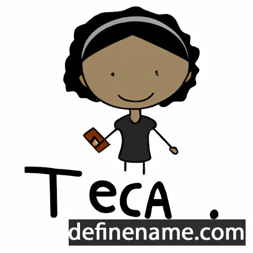 Tecia cartoon