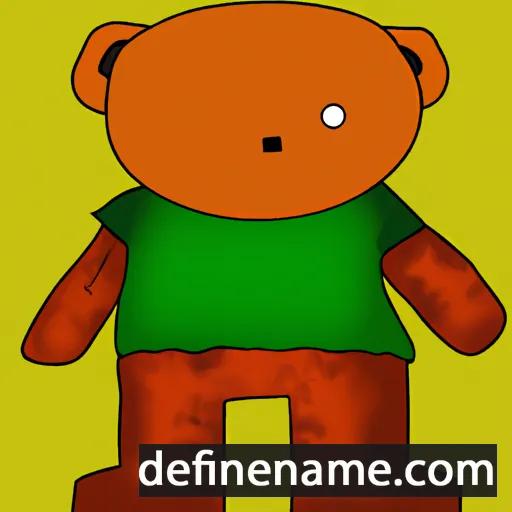 cartoon of the name Tedde