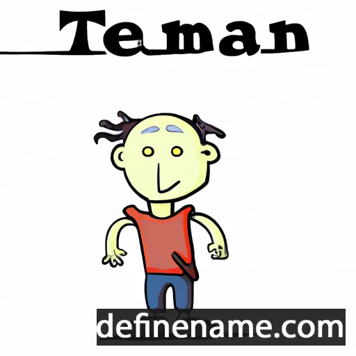 Teiman cartoon