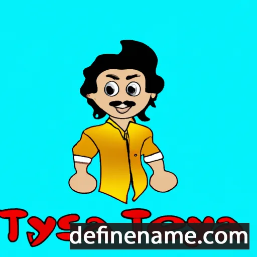 cartoon of the name Tejayasvi