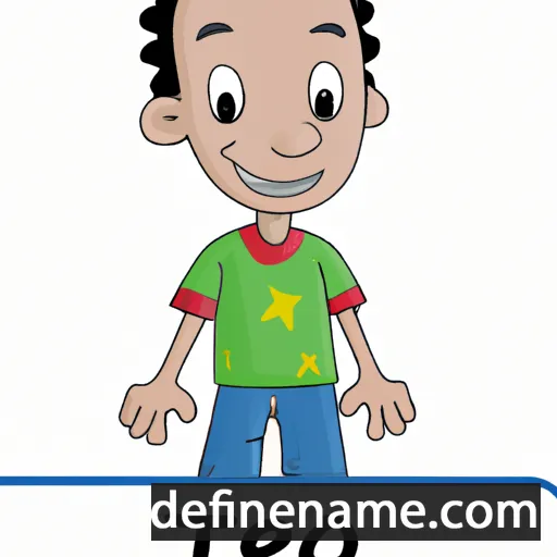 cartoon of the name Tejo