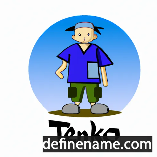 cartoon of the name Tekano