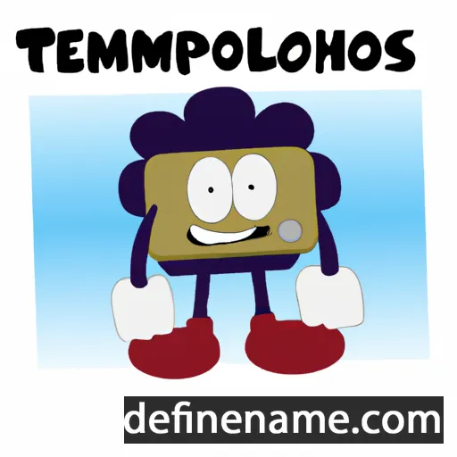 cartoon of the name Telemachos