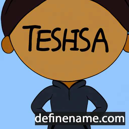 Telisha cartoon