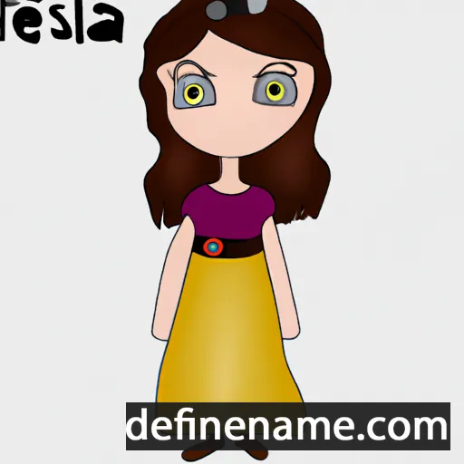 Telissa cartoon