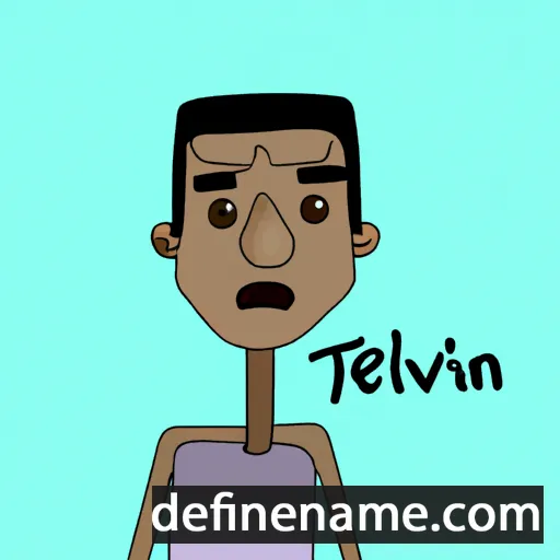 Telvin cartoon