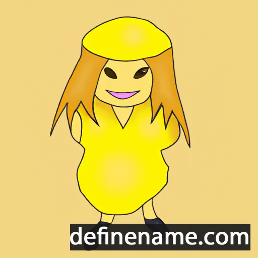 cartoon of the name Tenama