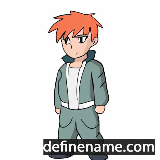 cartoon of the name Tenma