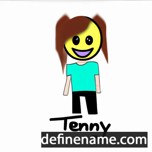 cartoon of the name Tenny