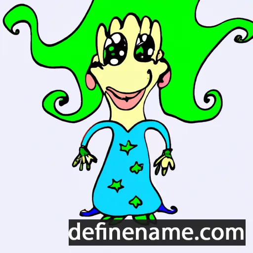 cartoon of the name Teoda