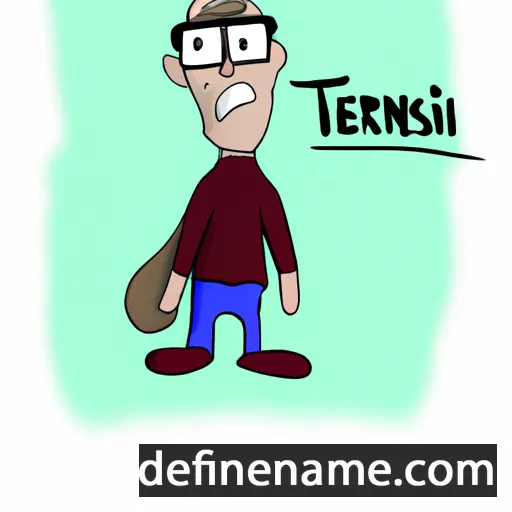 cartoon of the name Terèinsi