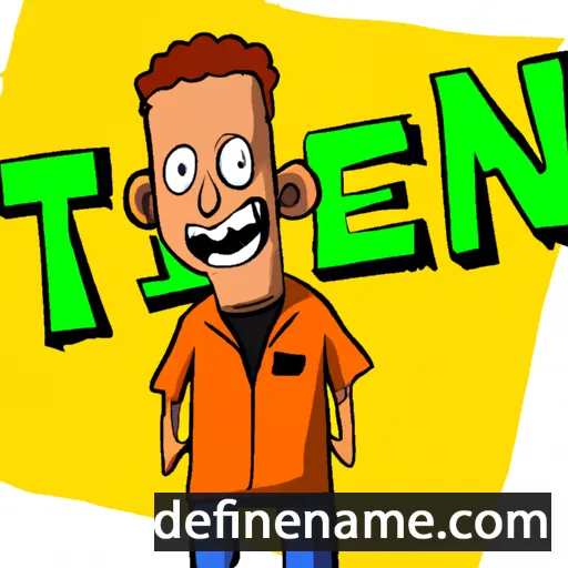 cartoon of the name Terenc