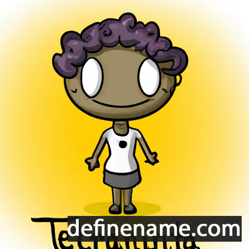 cartoon of the name Terentia