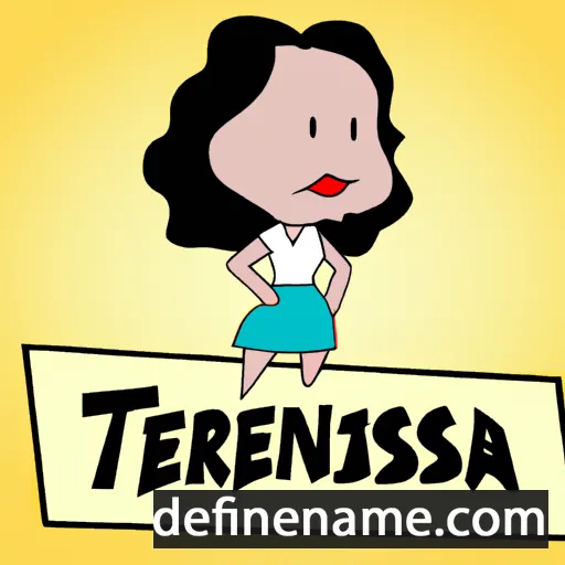 Teresina cartoon