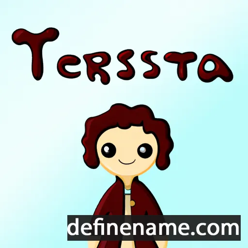 Teretsia cartoon