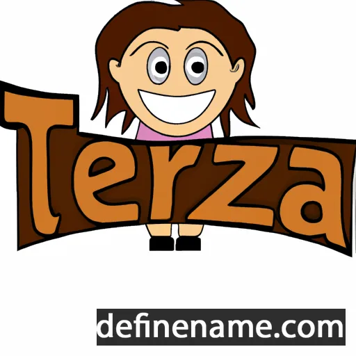 Teriza cartoon