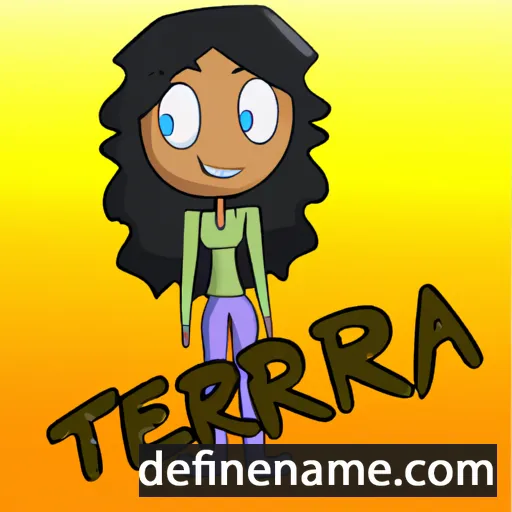 Terria cartoon