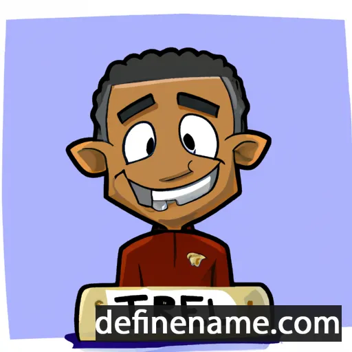 cartoon of the name Terrill