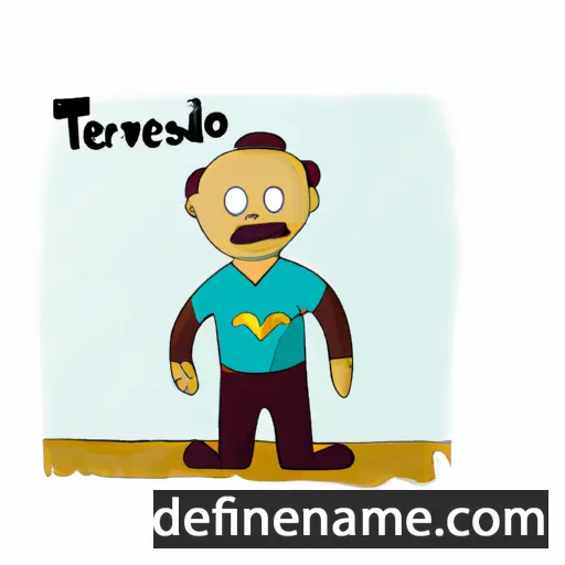 Tersandro cartoon