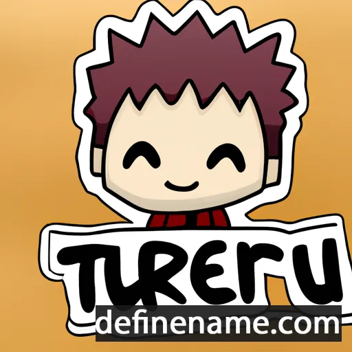 cartoon of the name Teru