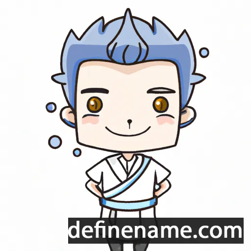 cartoon of the name Teruhiko