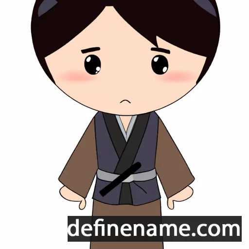 cartoon of the name Terutaka