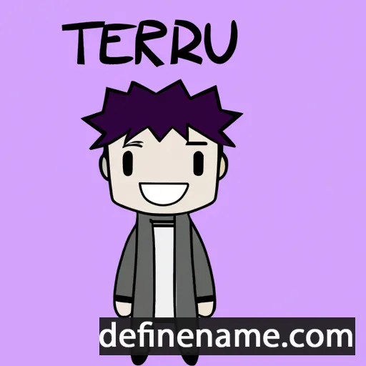 Teruyo cartoon