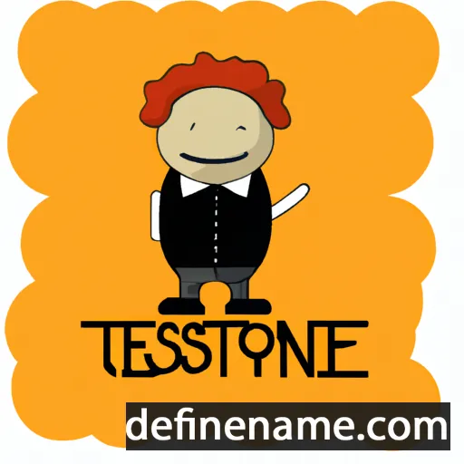 cartoon of the name Tesifonte