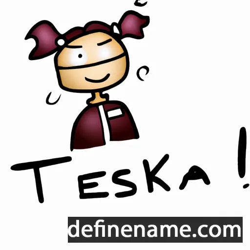 Teska cartoon