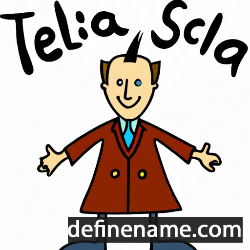 Tesla cartoon