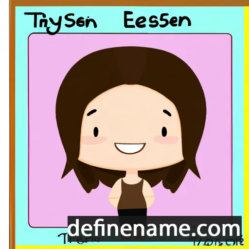 Tessalyn cartoon