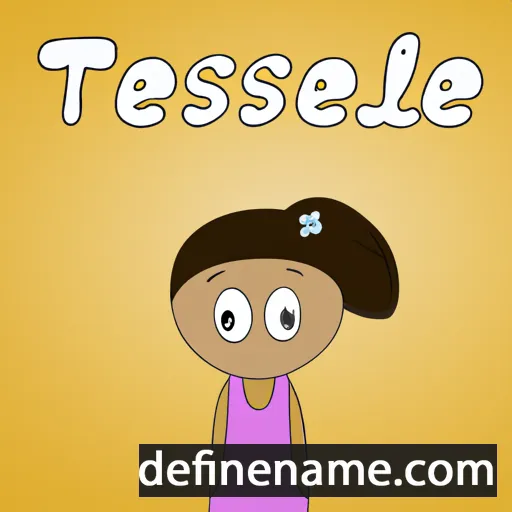 Tessibel cartoon