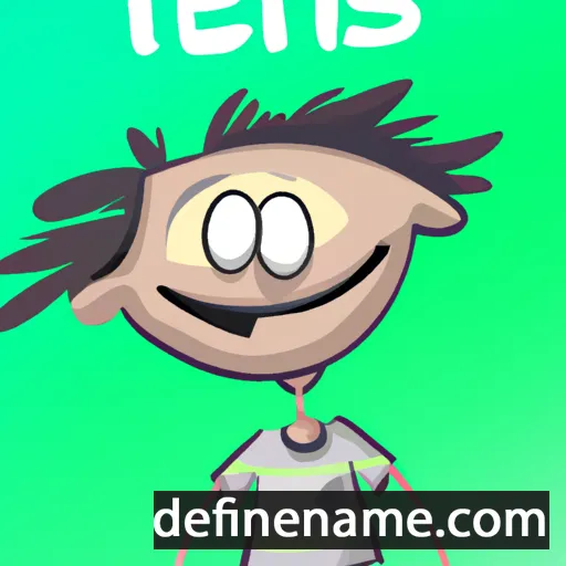 cartoon of the name Tetis