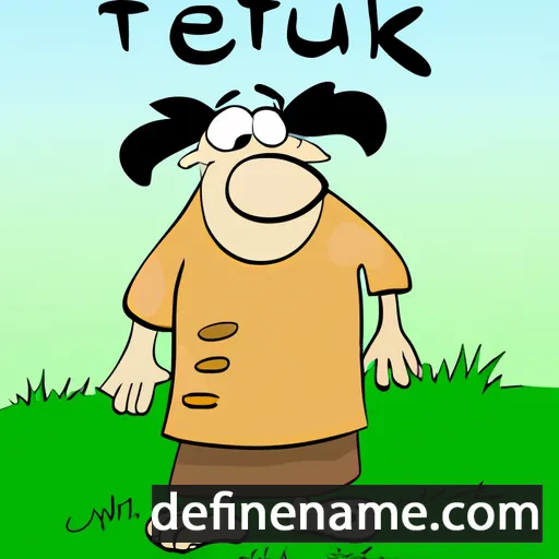 Teufik cartoon